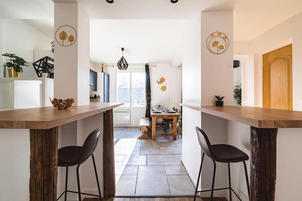 La "Taniere" Pour 6 Personnes Apartamento Isles-sur-Suippe Exterior foto